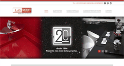Desktop Screenshot of lanmar.com.br